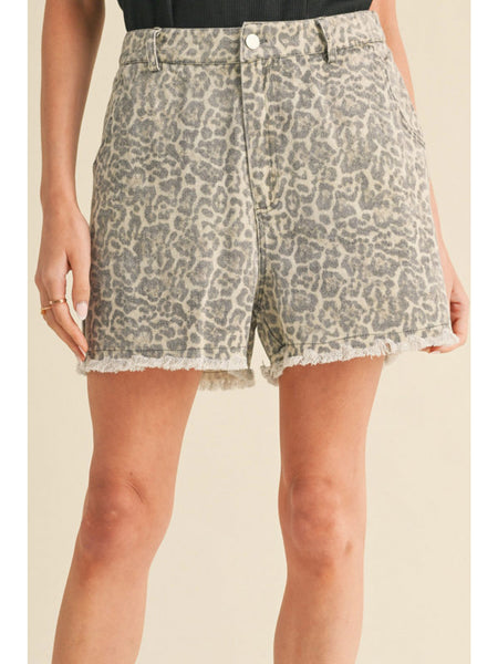 LOLA LEOPARD SHORTS