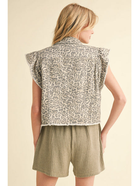 LOLA LEOPARD VEST