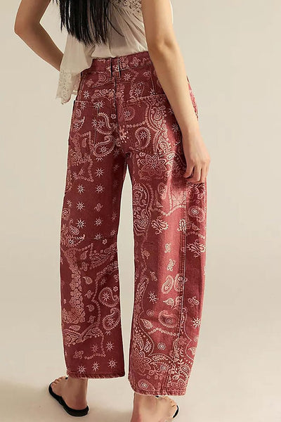 PAISLEY PATTERN PANTS