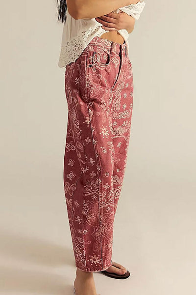 PAISLEY PATTERN PANTS