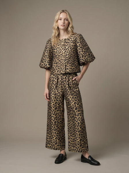 LEOPARD PRINT JACKET