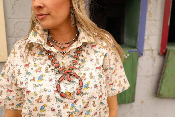 SAN FRAN DOG BUTTON DOWN