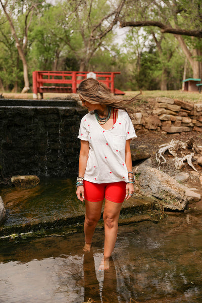 CHARLESTON HEART TEE