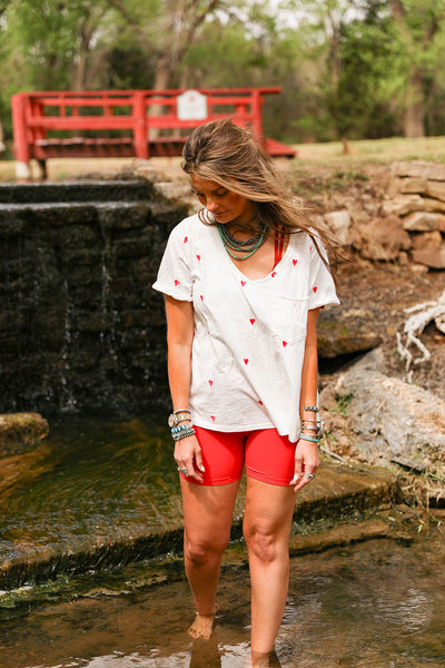 CHARLESTON HEART TEE