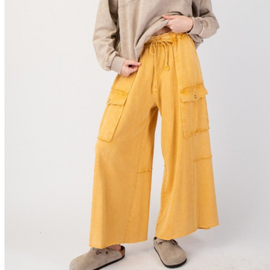 UTILITY PULL ON PANTS, CAMEL