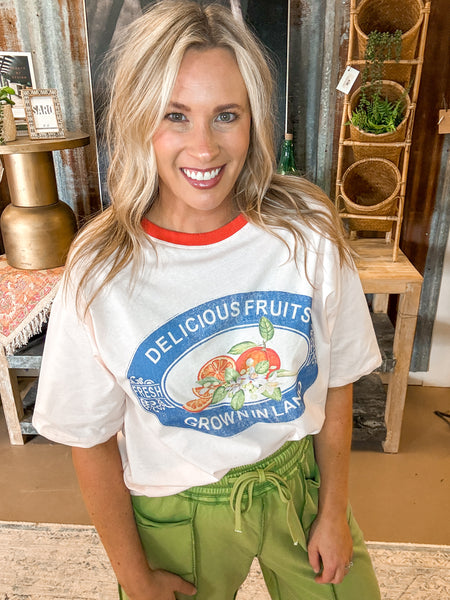 SOFT WASHED GRAPHIC TEE