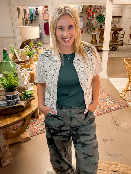 RAGLAN SHORT SLEEVE, DUSTY TEAL