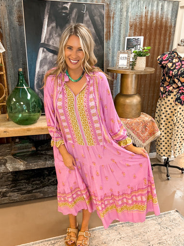 BONNIE BOHO MAXI DRESS