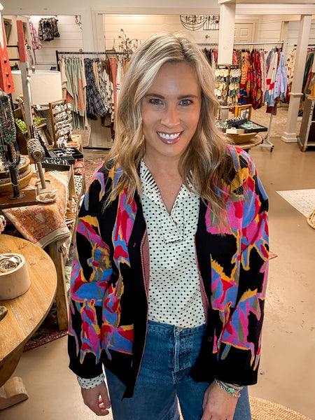 POLKA DOT PULLOVER, CREAM