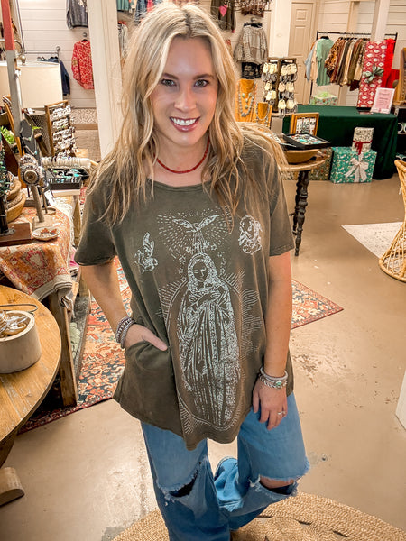 PROSPERITY OF MARY TEE, OLIVE