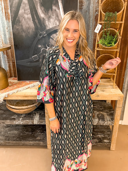 SAY YES TO THE PRINTED MAXI DRESS