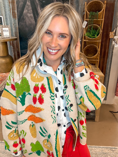 FARMER'S MARKET CARDIGAN