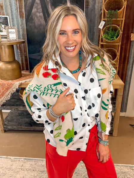 FARMER'S MARKET CARDIGAN