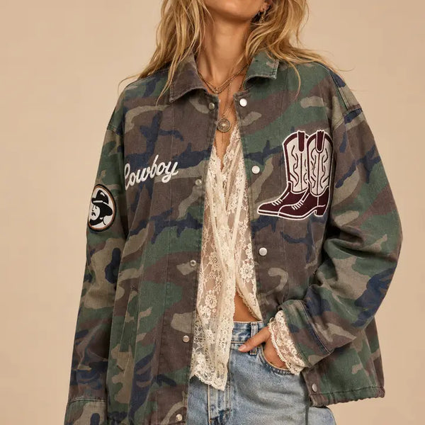COWBOY SPIRIT CAMO JACKET