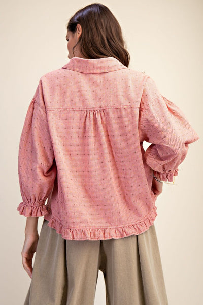 GINGHAM SET, RED