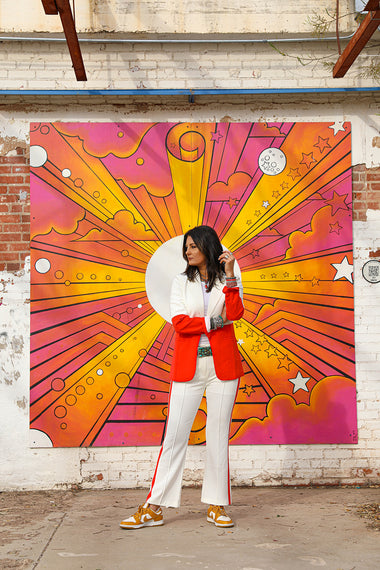 CONTEMPORARY COLOR POP BLAZER