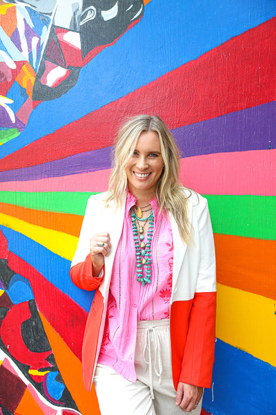 CONTEMPORARY COLOR POP BLAZER