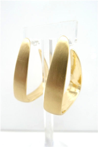 TEARDROP HOOP EARRING