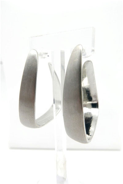 TEARDROP HOOP EARRING