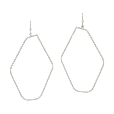 THIN GEO EARRING, 2"