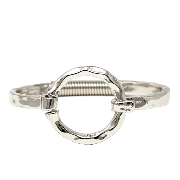 CIRCLE HINGED BRACELET