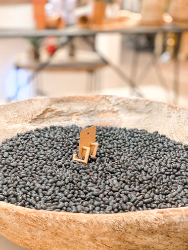 GEO OPEN SQUARE EARRINGS, .75"